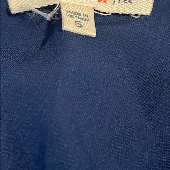 BeBop Navy Button-Up Romper - Picture 9 of 10